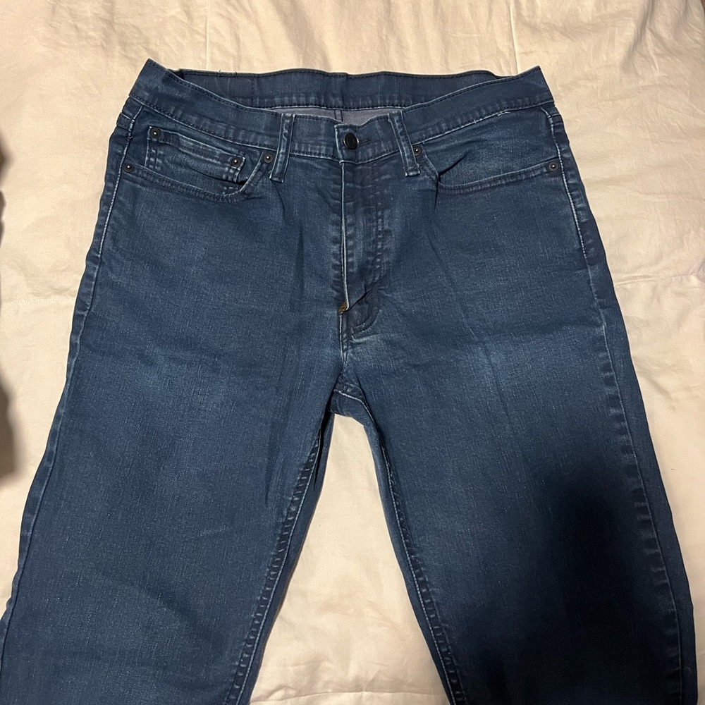 Mens 541 levis dark wash